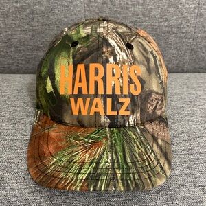 Harris Walz camouflage hat
